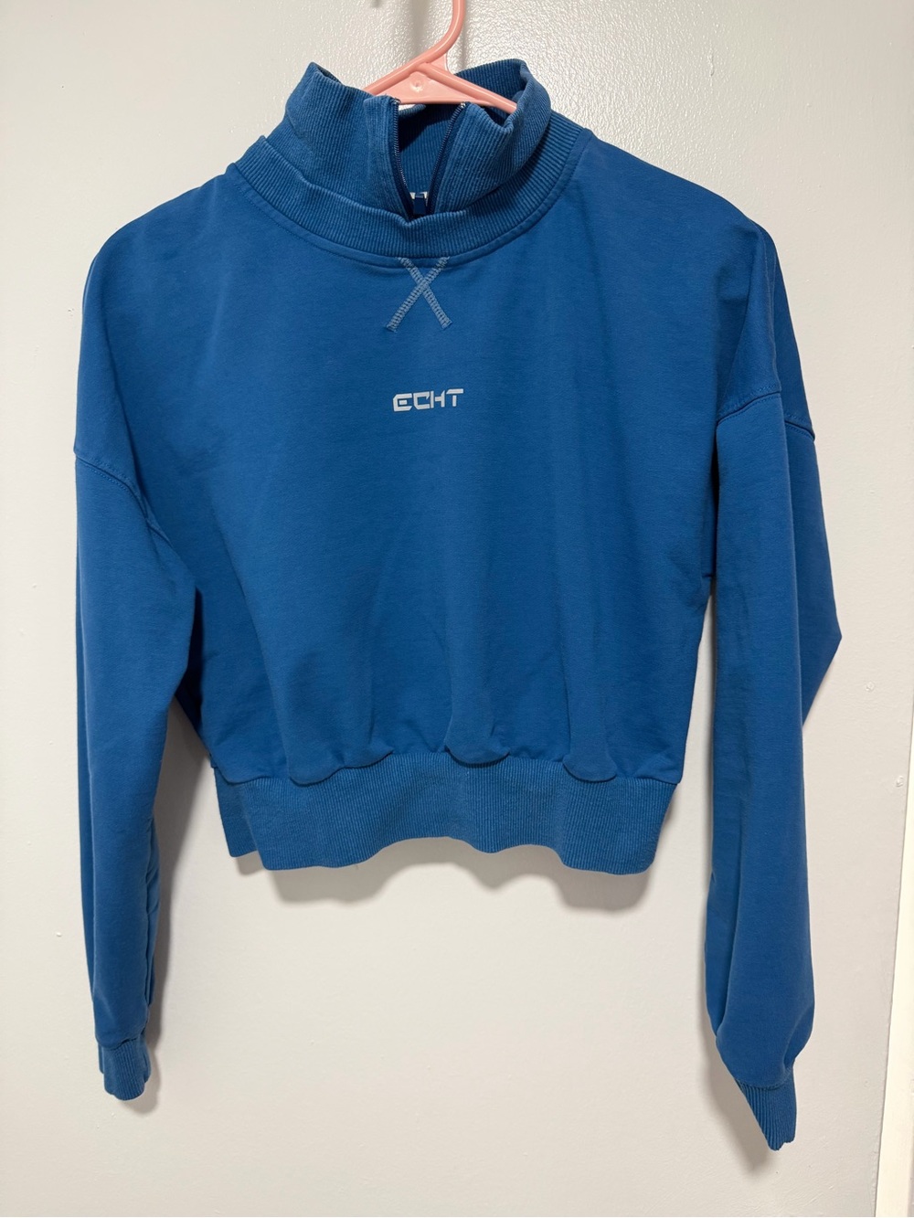 ECHT Women's French Crop Sweater - Like New!